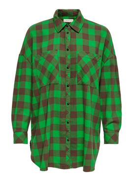 Camisa Only Kelly Rock It Loose para Mujer Verde