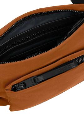 Bolso Ecoalf Flat Pequeño para Mujer Cinnamon