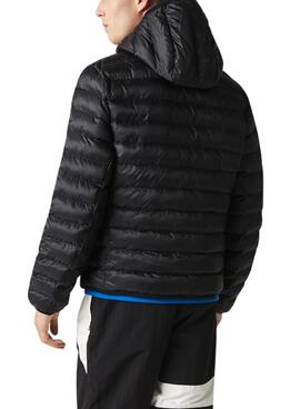 Chaqueta Lacoste Acolchada para Hombre Negra