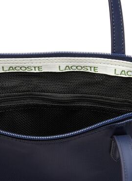 Bolso Lacoste P Shopping Marino Para Mujer