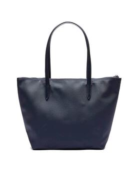 Bolso Lacoste P Shopping Marino Para Mujer