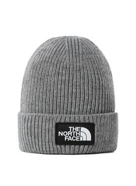Gorro The North Face Logo Hombre y Mujer Gris