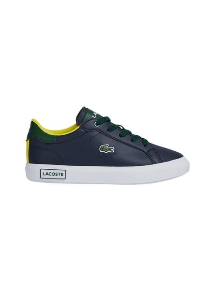 Comprar zapato LACOSTE para JOVEN NIÑO estilo DEPORTIVO color AZUL