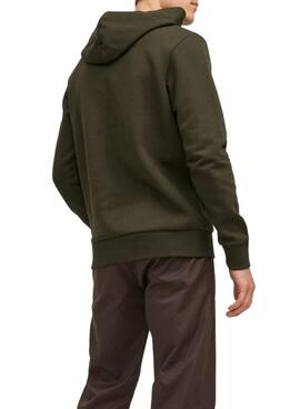 Sudadera Jack And Jones Ramp Capucha Hombre Verde