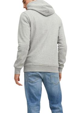 Sudadera Jack And Jones Iron para Hombre Gris 