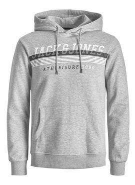 Sudadera Jack And Jones Iron para Hombre Gris 