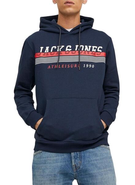 Sudadera Jack And Jones Iron para Hombre Gris