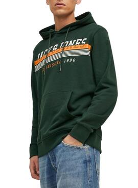 Sudadera Jack And Jones Iron para Hombre Verde