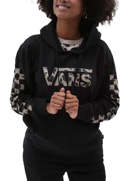 Sudadera Vans Check para Mujer Negra