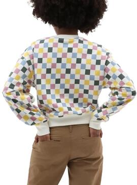 Sudadera Vans All Over Cuadros Mujer Multicolor
