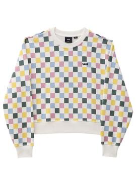 Sudadera Vans All Over Cuadros Mujer Multicolor