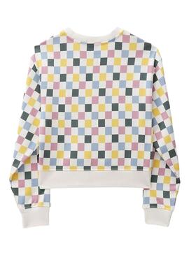 Sudadera Vans All Over Cuadros Mujer Multicolor