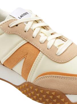 Zapatillas Lacoste L Spin Deluxe para Mujer Beige