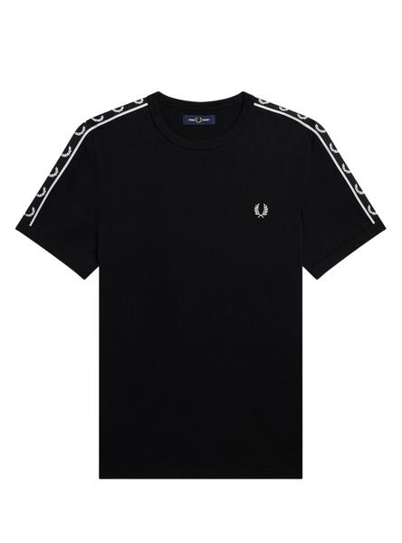 Camiseta fred perry negra hotsell