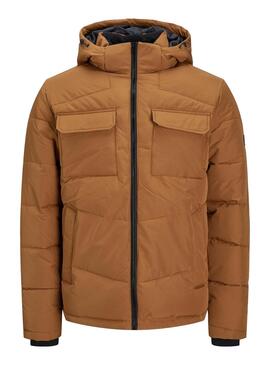 Chaqueta Jack And Jones Brady Técnica Hombre Camel