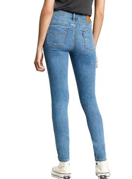 Pantalón Vaquero Levis 710 Innovation Azul Mujer