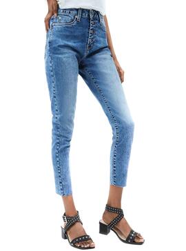 Pantalón Vaquero Pepe Jeans Dion Prime Azul Mujer