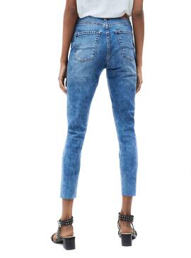 Pantalón Vaquero Pepe Jeans Dion Prime Azul Mujer