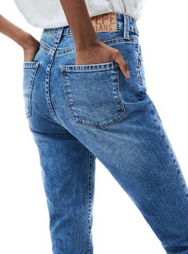 Pantalón Vaquero Pepe Jeans Dion Prime Azul Mujer