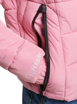 Chaqueta Superdry Spirit Puffer para Mujer Rosa