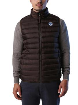 Chaleco North Sails Skye para Hombre Marrón