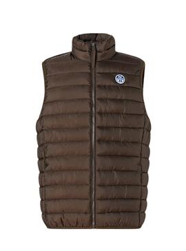 Chaleco North Sails Skye para Hombre Marrón