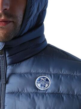 Chaqueta North Sails Capucha Skye Hombre Azul