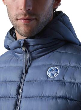 Chaqueta North Sails Capucha Skye Hombre Azul