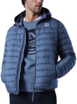 Chaqueta North Sails Capucha Skye Hombre Azul