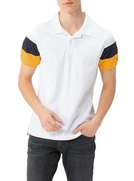 Polo Tommy Hilfiguer Sleeve Colorblock Hombre 