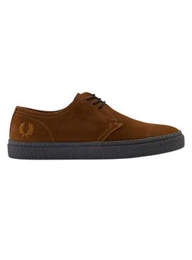 Zapato Fred Perry Linden Bajo para Hombre Marrón