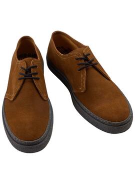 Zapato Fred Perry Linden Bajo para Hombre Marrón