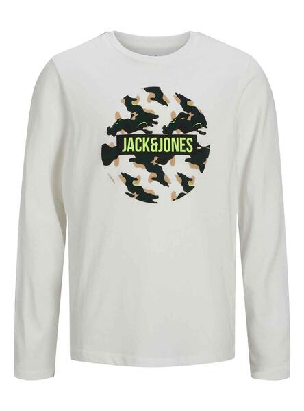 Camiseta Jack And Jones Ramp para Niño Blanca