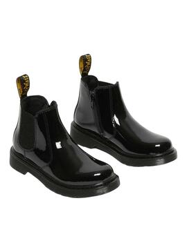 Botas Dr Martens Chelsea 2976 J para Kids Negras