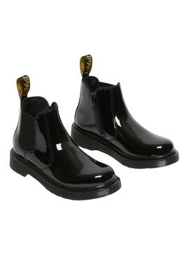 Botas Dr Martens Chelsea 2976 Y para Niña Negra