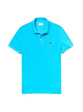 Polo Lacoste Basico Azul Hombre