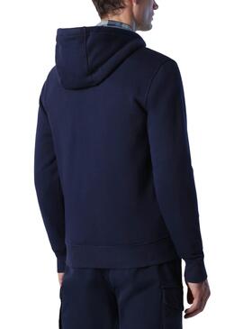 Sudadera North Sails Cremallera para Hombre Marina