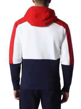 Sudadera North Sails Colorblock para Hombre Blanca