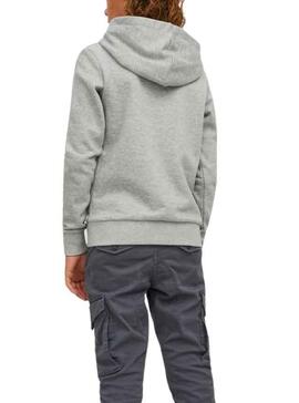 Sudadera Jack And Jones Básica para Niño Gris