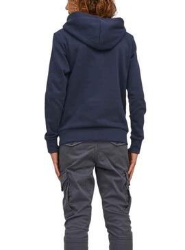 Sudadera Jack And Jones Básica para Niño Marina