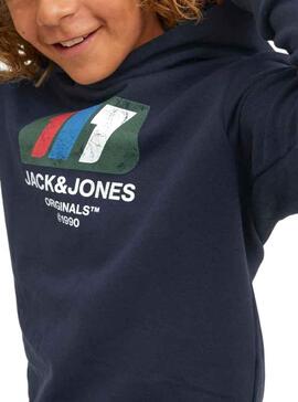 Sudadera Jack And Jones Básica para Niño Marina