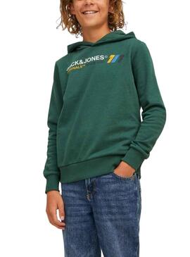 Sudadera Jack And Jones Básica para Niño Verde