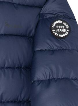 Chaqueta Pepe Jeans Aisley Acolchada Niña Marina