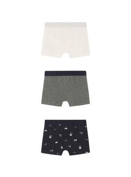 Set 3 Calzoncillos Mayoral Boxer para Niño Multi