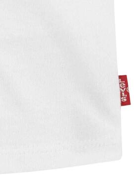 Camiseta Levis Manga Larga para Niña Blanca