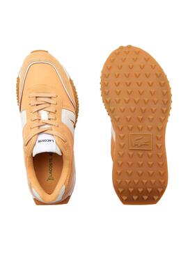 Zapatillas Lacoste L - Spin Deluxe Beige Mujer