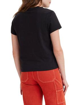 Camiseta  Levis Aurora Boreal para Mujer Negra