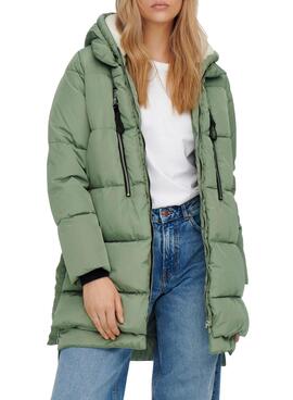 Chaqueta Only Nora Acolchada para Mujer Verde