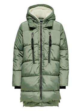 Chaqueta Only Nora Acolchada para Mujer Verde