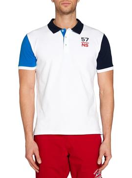 Polo North Sails 57 Blanco Hombre